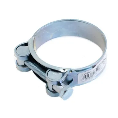 Купить Хомут шарнирный 60-63 мм, белый цинк, Стройбат в интернет-магазине Akvilon.kz
