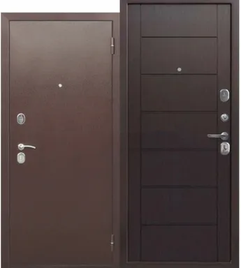 Купить Дверь металлическая 7,0см Гарда (медь) Темный кипарис Феррони Левое 960 в интернет-магазине Akvilon.kz