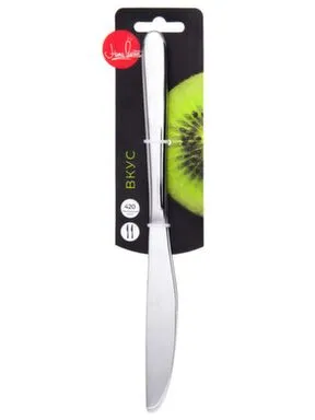 Купить Набор столовых ножей Вкус, 23 см, 2 шт, HomeQueen в интернет-магазине Akvilon.kz