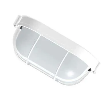 Купить Светильник НПП 03 белый/овал с решеткой 60Вт IP54 в интернет-магазине Akvilon.kz