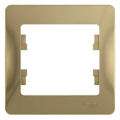 Купить Рамка 1-местная Schneider Electric Glossa Титан в интернет-магазине Akvilon.kz