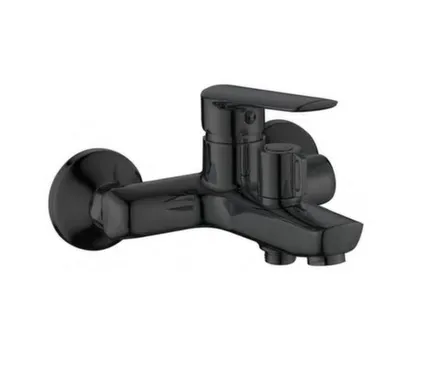 Купить Смеситель для ванны Lagos Black LG54B, короткий излив, черный, Esko в интернет-магазине Akvilon.kz