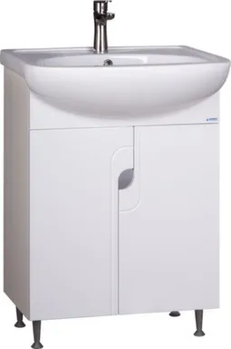 Купить Тумба Лилия без ящика, с умывальником Уют 55 см, ДОМИНО в интернет-магазине Akvilon.kz