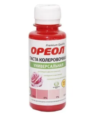 Купить Паста колеровочная 09 розовый, 100 мл, Ореол в интернет-магазине Akvilon.kz Купить Паста колеровочная 09 розовый, 100 мл, Ореол в интернет-магазине Akvilon.kz