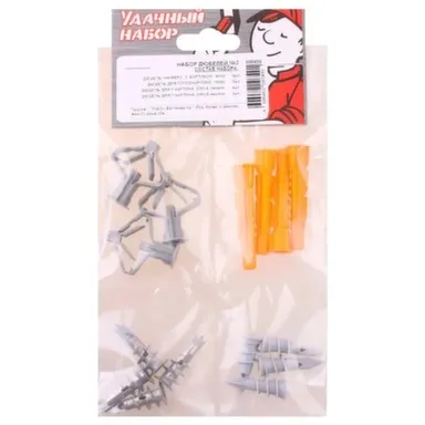 Купить Набор дюбелей № 3, 15 шт, Стройбат в интернет-магазине Akvilon.kz