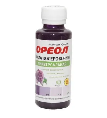 Купить Паста колеровочная 11 сиреневый, 100 мл, Ореол в интернет-магазине Akvilon.kz Купить Паста колеровочная 11 сиреневый, 100 мл, Ореол в интернет-магазине Akvilon.kz