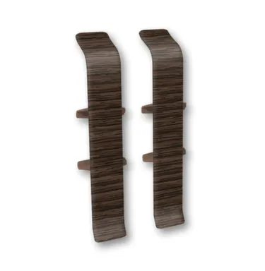 Купить Соединитель для плинтуса 301 Венге 2 шт, Deconika в интернет-магазине Akvilon.kz