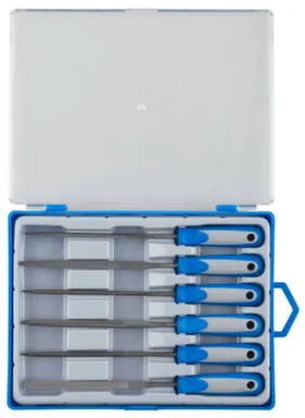 Купить Набор надфилей с пластиковой рукояткой, 100 мм, №2 (6 шт), ЗУБР в интернет-магазине Akvilon.kz