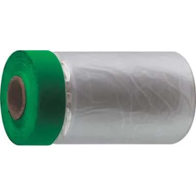 Купить Укрывная пленка с пвх-лентой, 55 см х 25 м, статически заряжена, 7 мкр. в интернет-магазине Akvilon.kz