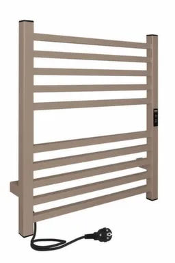 Купить Полотенцесушитель электрический Аттик, таймер, Aurum Beige, 600x500 мм, Indigo в интернет-магазине Akvilon.kz