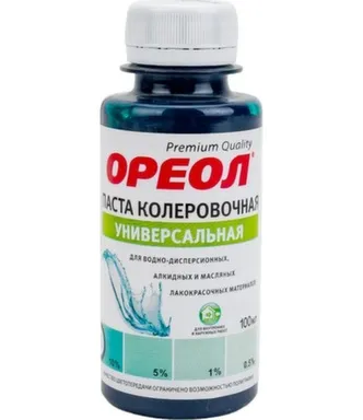 Купить Паста колеровочная 15 морская волна, 100 мл, Ореол в интернет-магазине Akvilon.kz Купить Паста колеровочная 15 морская волна, 100 мл, Ореол в интернет-магазине Akvilon.kz