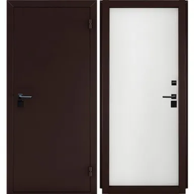 Купить Дверь метал. АЙС антик медь / Бланко Промет Правое 980 в интернет-магазине Akvilon.kz