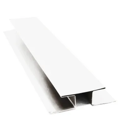 Купить Планка стыковочная сложная 75x3000 мм белая в интернет-магазине Akvilon.kz