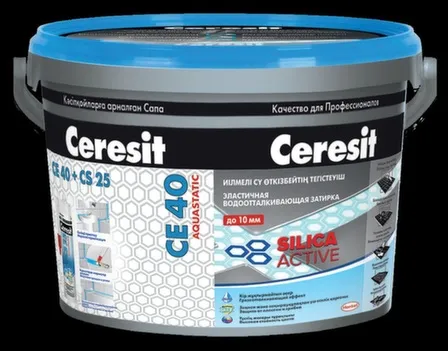 Купить Затирка для швов кафеля Аквастатик Антрацит 2 в интернет-магазине Akvilon.kz