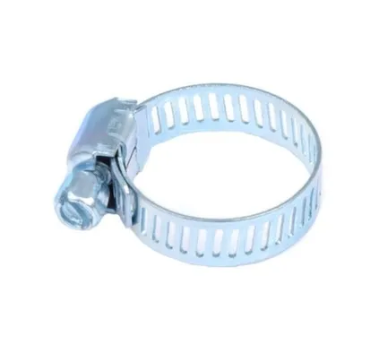 Купить Хомут червячный 1", 13-26 мм, белый цинк, 10 шт, Стройбат в интернет-магазине Akvilon.kz