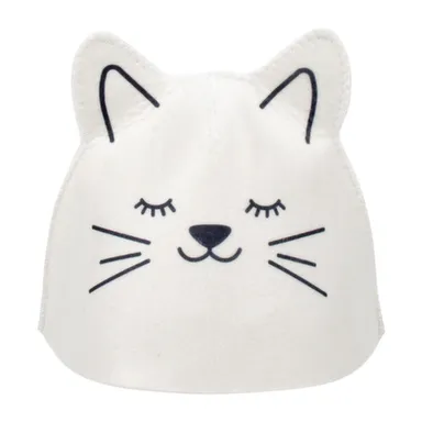 Купить Шапка для бани и сауны детская «Котёнок», Банные штучки в интернет-магазине Akvilon.kz