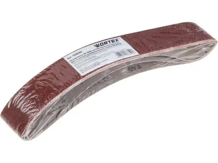 Шлифлента 50x685 мм P40 бесконечная 3шт. для станка WORTEX в интернет-магазине Akvilon.kz
