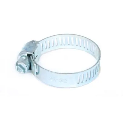 Купить Хомут червячный 1 1/4", 16-32 мм, белый цинк, 10 шт, Стройбат в интернет-магазине Akvilon.kz
