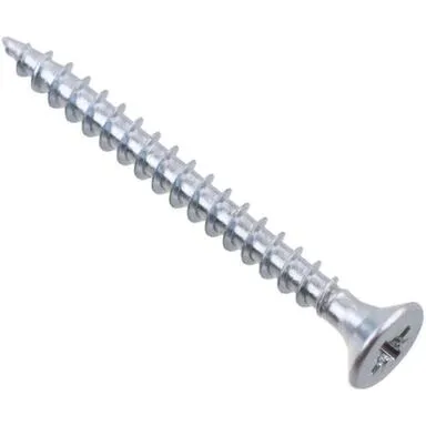 Купить Саморезы универсальные 5x50 мм, белый цинк, 150 шт, Стройбат в интернет-магазине Akvilon.kz