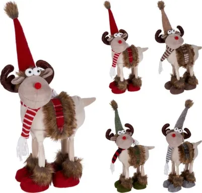 Купить Декорация Олень, 23x15x37 см, в ассортименте, Koopman в интернет-магазине Akvilon.kz