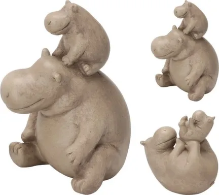 Купить Декорация Гиппопотамы, 10,5x7,5x11,3 см, в ассортименте, Koopman в интернет-магазине Akvilon.kz