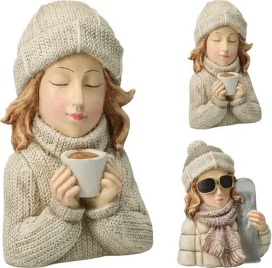 Купить Декорация Девочка, 12x11x19,7 см, в ассортименте, Koopman в интернет-магазине Akvilon.kz