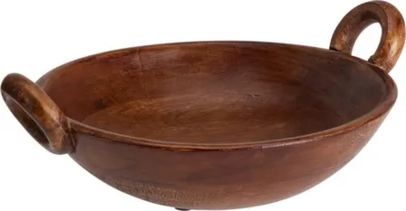 Купить Миска декоративная, дерево, 25x29x10 см, Koopman в интернет-магазине Akvilon.kz