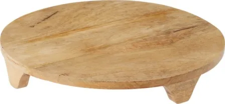 Купить Тарелка декоративная, дерево, 37x37x5 см, Koopman в интернет-магазине Akvilon.kz