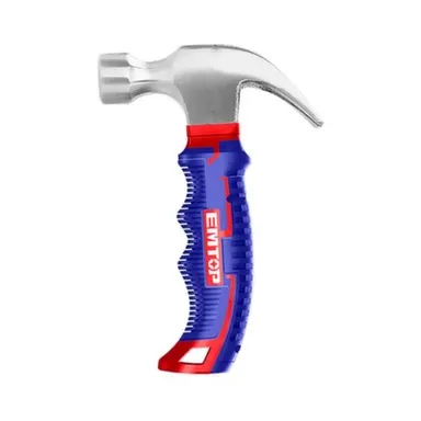 Купить Молоток-гвоздодер мини 220 г, EMTOP в интернет-магазине Akvilon.kz