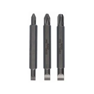 Купить Бита SL/PH2 60 мм, двусторонняя 3 шт, Bosch.. в интернет-магазине Akvilon.kz