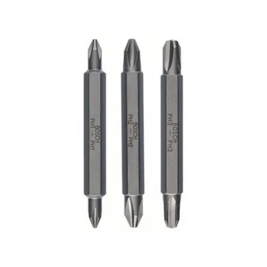 Купить Бита PH2/PH2 60 мм, двусторонняя 3 шт, Bosch в интернет-магазине Akvilon.kz