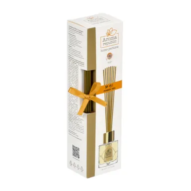 Купить Ароматический диффузор в стеклянном флаконе 30 мл, №61 Amber sea, Aroma republic в интернет-магазине Akvilon.kz