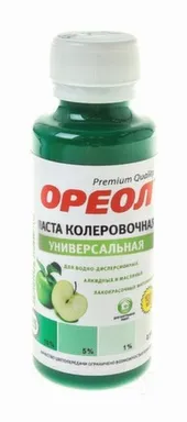 Купить Паста колеровочная 25 зеленое яблоко, 100 мл, Ореол в интернет-магазине Akvilon.kz Купить Паста колеровочная 25 зеленое яблоко, 100 мл, Ореол в интернет-магазине Akvilon.kz
