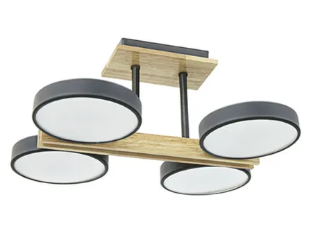 Купить Люстра светодиодная Галактика 1048806, черный, 80 Вт, 400x330x170 мм, Галлоп в интернет-магазине Akvilon.kz