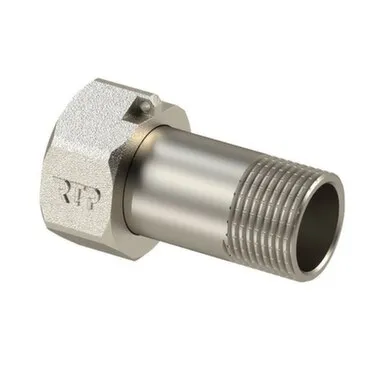 Купить Полусгон резьбовой с накидной гайкой 1/2", НР-ВР, РТП в интернет-магазине Akvilon.kz