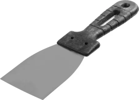 Купить Шпатель нержавеющий, с пластмассовой ручкой, 60 мм, Сибин в интернет-магазине Akvilon.kz