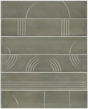 Купить Панно Мажорель зеленый 6x28,5 см, Kerama Marazzi в интернет-магазине Akvilon.kz