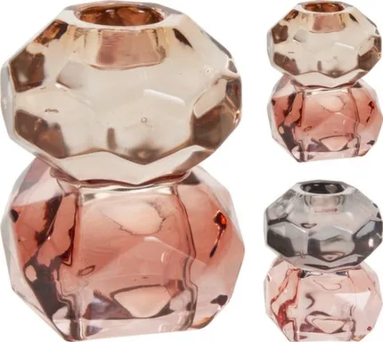 Купить Подсвечник, 7x7x8,8 см, в ассортименте, Koopman в интернет-магазине Akvilon.kz