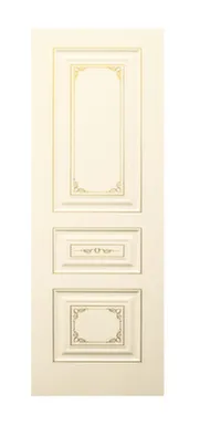 Купить Дверь межкомнатная Скин-4 (3D) глухая Маркеев Роял вуд кофе патина золото 700 в интернет-магазине Akvilon.kz