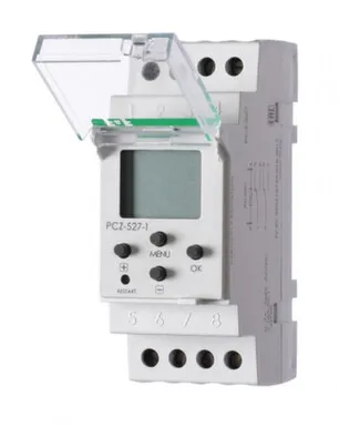 Купить Реле времени программируемое циклическое F&F PCZ-527-1, 24-264В AC/DC, 2NO/NC, 16А NEW в интернет-магазине Akvilon.kz