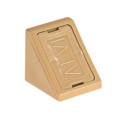 Купить Уголки мебельные пластмассовые с шурупами, бук, 6 шт, Стройбат в интернет-магазине Akvilon.kz