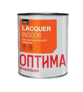 Лак для внутренних работ, 0,7 кг, Оптима в интернет-магазине Akvilon.kz Лак для внутренних работ, 0,7 кг, Оптима в интернет-магазине Akvilon.kz