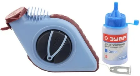 Купить Нить разметочная, для строительных работ (в наборе с синей краской), ЗУБР в интернет-магазине Akvilon.kz