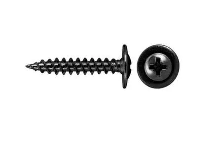 Купить Саморез ПШ 4,2x13 мм, острый, черный, Tech-KREP в интернет-магазине Akvilon.kz