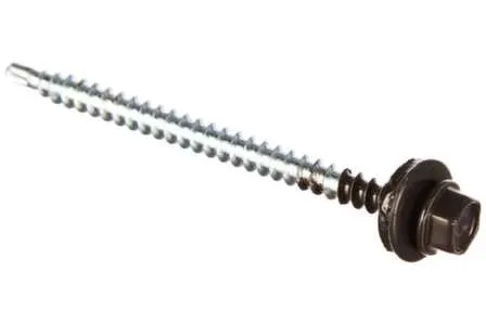 Купить Саморез кровельный 4,8x70 мм, тёмно-коричневый RAL 8019, Tech-KREP в интернет-магазине Akvilon.kz