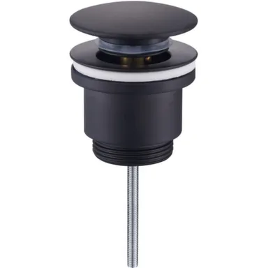 Купить Донный клапан 1 1/4”, черный матовый, Raglo в интернет-магазине Akvilon.kz