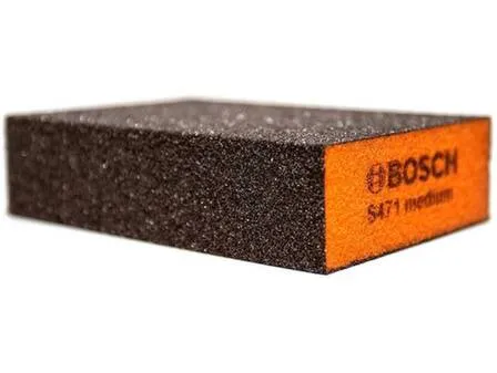 Купить Губка шлифовальная четырехсторонняя MEDIUM Bosch в интернет-магазине Akvilon.kz
