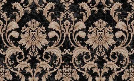 Купить Обои виниловые на флизелиновой основе Milana, мотив, черный, 1,06x10,05 м, MaxDecor в интернет-магазине Akvilon.kz