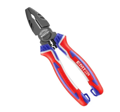Купить Плоскогубцы 180 мм, +30% силы, тефлоновое покрытие, EMTOP в интернет-магазине Akvilon.kz