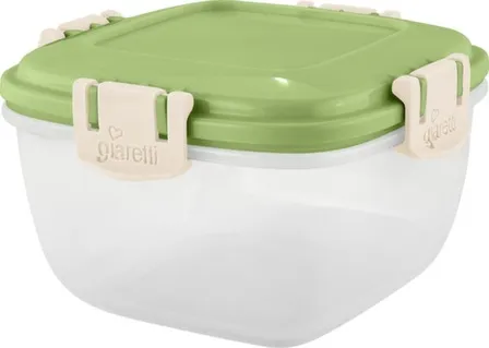 Купить Контейнер для продуктов герметичный 1л квадратный, фисташка, Sugar&Spice Barberry в интернет-магазине Akvilon.kz